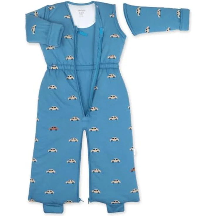 BEMINI Schlafsack Pady jersey + jersey tog 3 Türkis turquoise – Bild 3