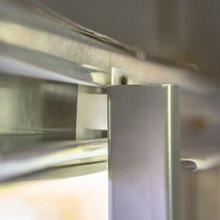 Spacemaker Metall Gerätehaus 54 | Grau | – Bild 5