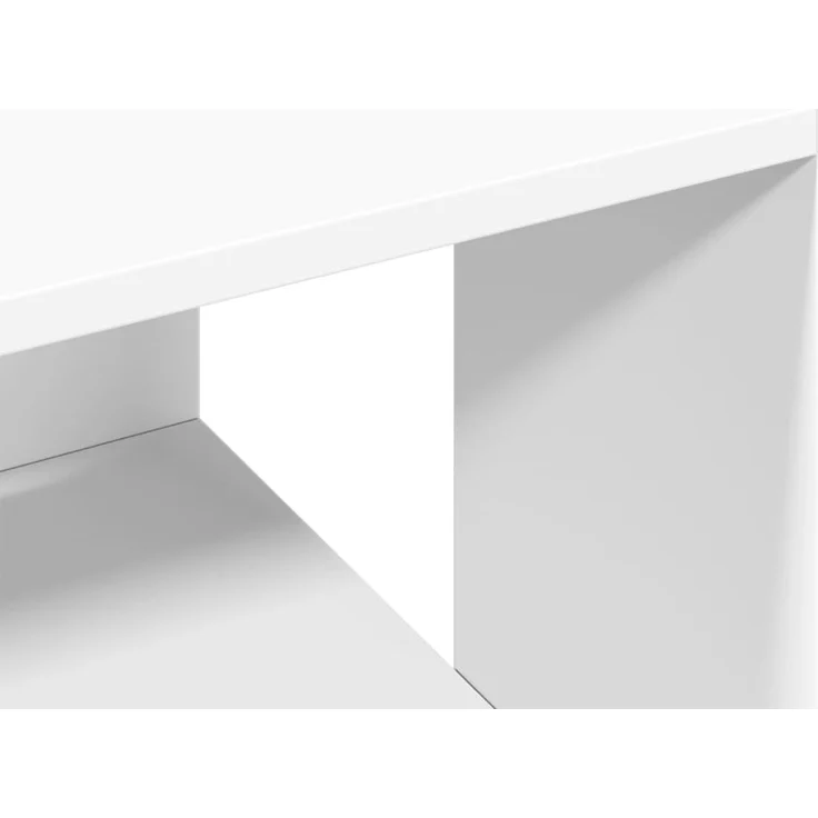 vidaXL Couchtisch Weiß 89,5x48x30 cm Holzwerkstoff 848150 – Bild 7