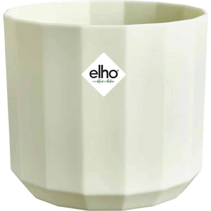 elho Facet Rund 19cm Blumentopf - Tea Green