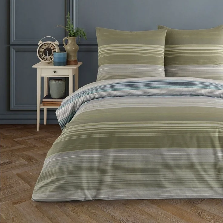 Buymax Bettwäsche, Renforcé, 2 teilig, Bettbezug-Set 135x200 cm 100% Baumwolle mit Reißverschluss hochwertig – Bild 1