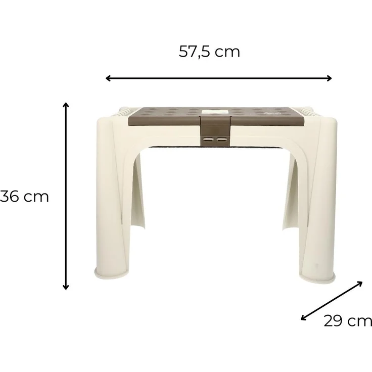 Kniebank 2in1 Kniekissen Garten Bank Sitzhocker Gartenkniebank Stauraum Kniehocker Gartenarbeit Gartenhocker mit Aufstehhilfe – Bild 2