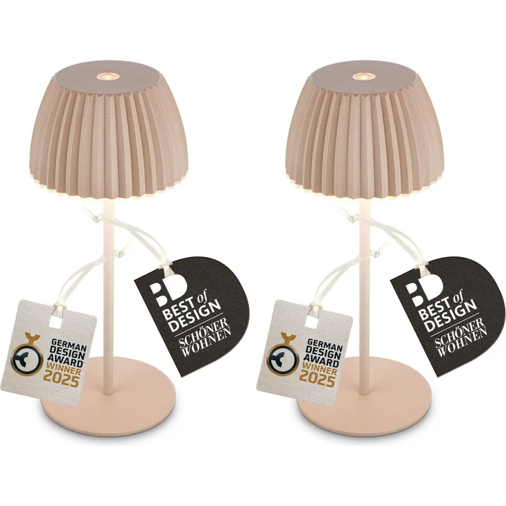 Briloner Leuchten LED Außen-Tischleuchte RIFFLE 7685021 – Bild 2