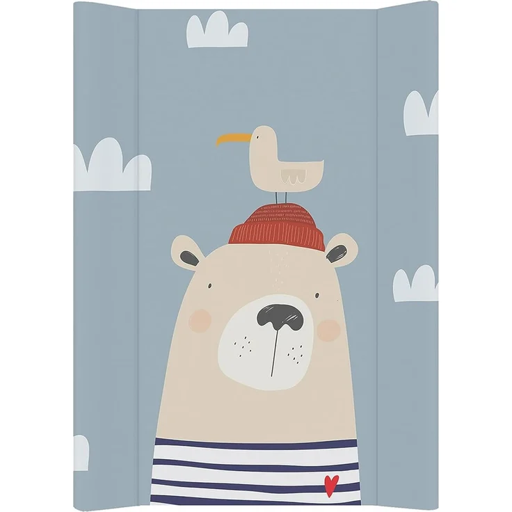 Wickelauflage Keil (50x70 cm) Bär Ahoi