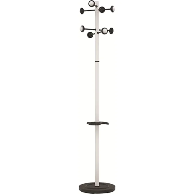 Unilux Garderobenständer Accueil 175x34cm weiß – Bild 1