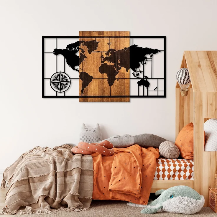 Wallity Wanddekoobjekt 100% WOODEN – Bild 3