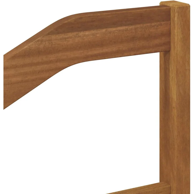 vidaXL Armlehnen 2 stk. Braun 79 x 4 x 73 cm Massivholz Akazie 900592 – Bild 8