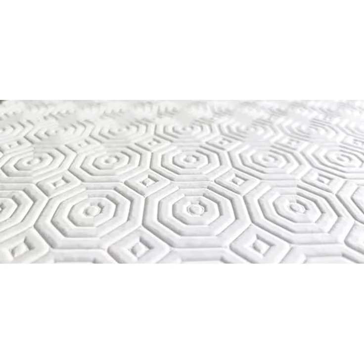 GEMITEX Molle Tischschutz, hergestellt in Italien, rutschfest, stoßfest, doppelseitig, weiß/grün, 140x140 cm, dekoriert und schützt Ihren Tisch vor Stößen, Kratzern und Flüssigkeiten, mit – Bild 4