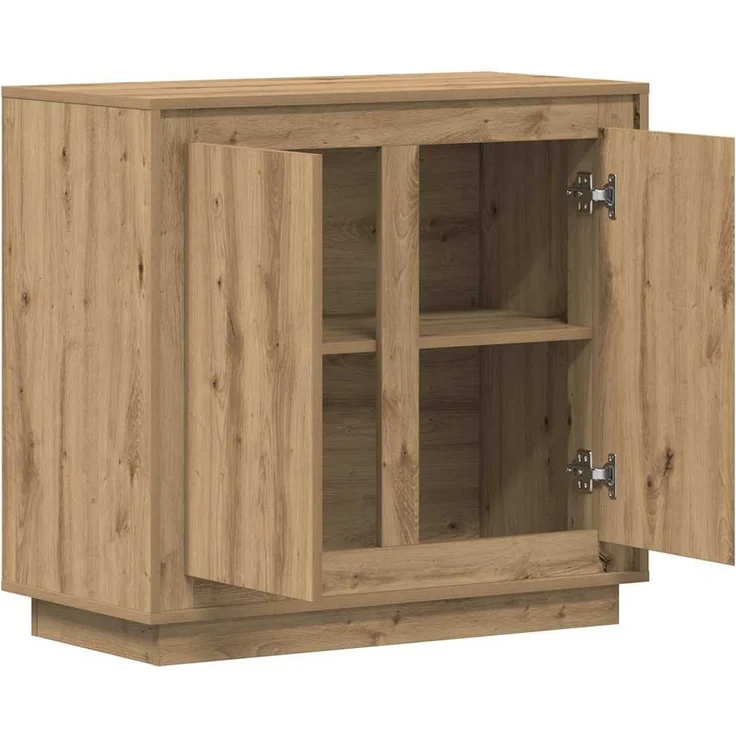 Sideboard, Kommode Artisan-Eiche 80 x 40 x 75 cm Holzwerkstoff – Bild 5