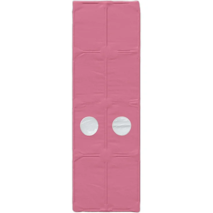vidaXL Bett mit Tunnel 3 Stk. Artisian Eiche und Pink Holzwerkstoff 3423662 – Bild 6