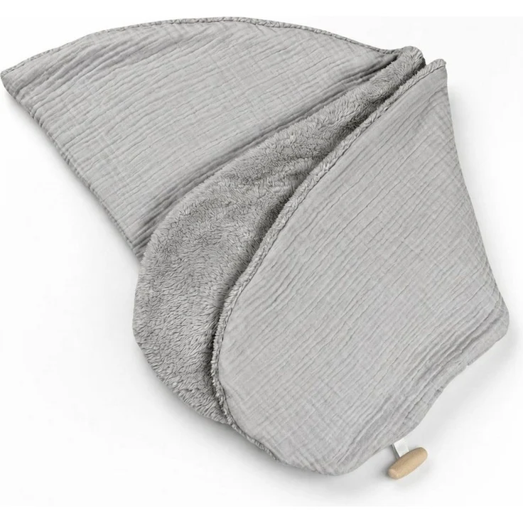 SEI Design Stillkissenbezüge Bezüg für Stillkissen Lagerungskissen Seitenschläferkissen 190x30 cm, Stillkissenbezug XXL Musselin Bio-Baumwolle + Taddyplüsch extra weich – Bild 1