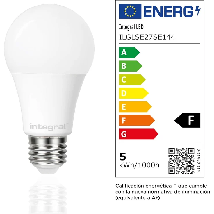 Integral LED GLS E27 Nicht dimmbare Milchglas Glühlampe mit Dämmerungssensor | LED Glühbirne e27 | Cool White 4000K, 470lm, 4.8W (entspricht 40W) Energieeffizient für Veranda, Garage, Garten – Bild 9