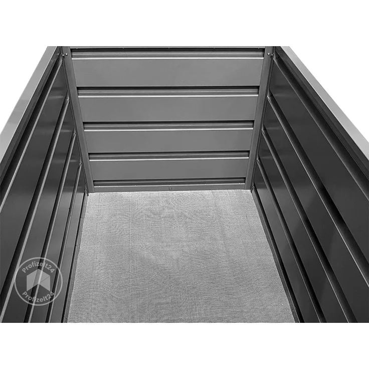 PRIMEYARD 200 x 100 x 77 cm Hochbeet Nele, Cortenstahl, Rost-Optik – Bild 4