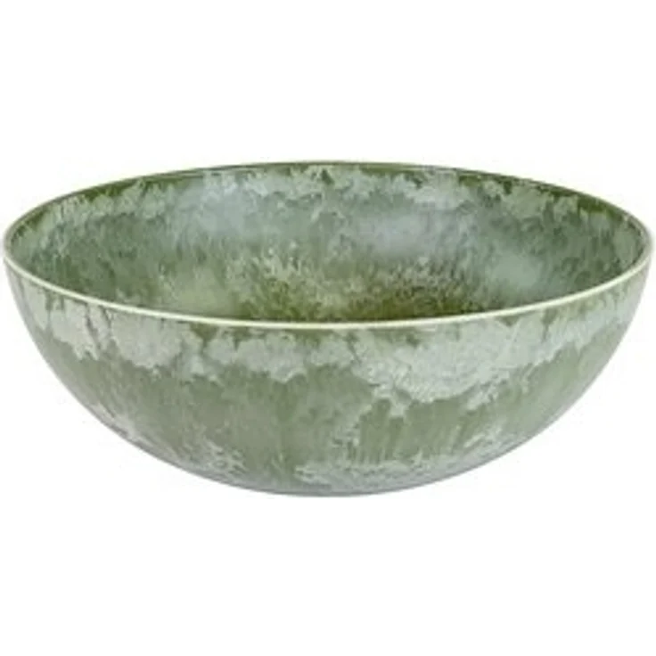 matches21 HOME & HOBBY Blumentopf Pflanzschale für draussen Dekoschale rund grün Vintage 20 cm (2 St), Frostsichere Kunststoff Blumen-Schale Gartendeko Wohnzimmer Friedhof – Bild 6