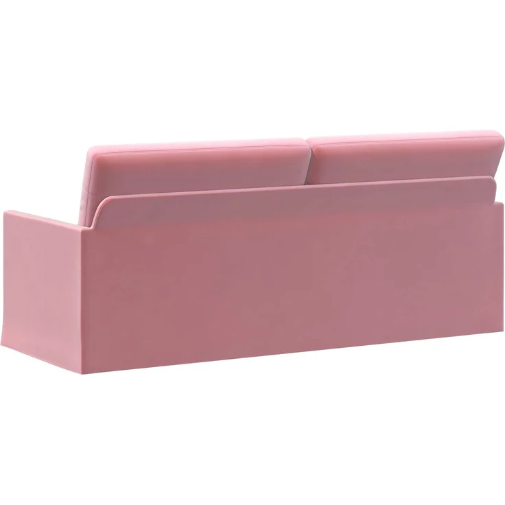 vidaXL 3-Sitzer Sofa Rosa 190 x 81 x 82 cm Samt (V) 42041124 – Bild 4