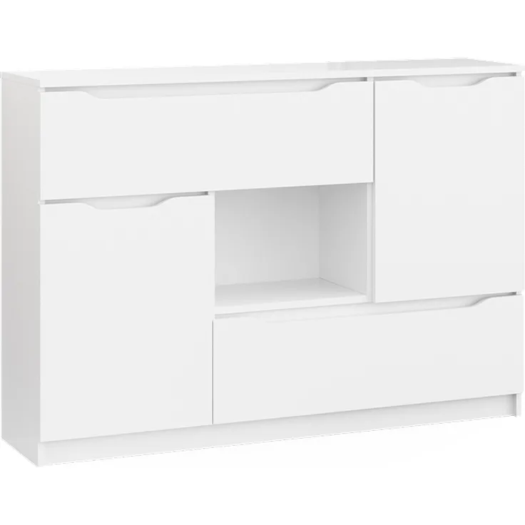 Kommode Ruben Weiß 120 x 84 cm Vicco