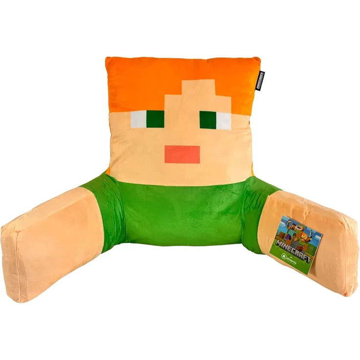 MINECRAFT - dekorative, kuschelweiche Dekokissen, Lesekissen, Zierkissen, buntes Design in verschiedenen Charaktere