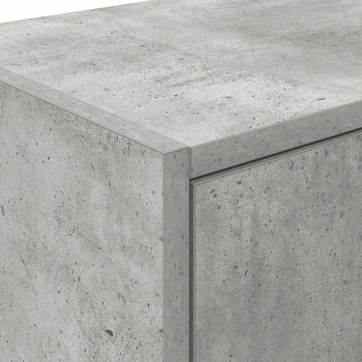 vidaXL Garagen-Wandschrank Betongrau Holzwerkstoff 860631 – Bild 9