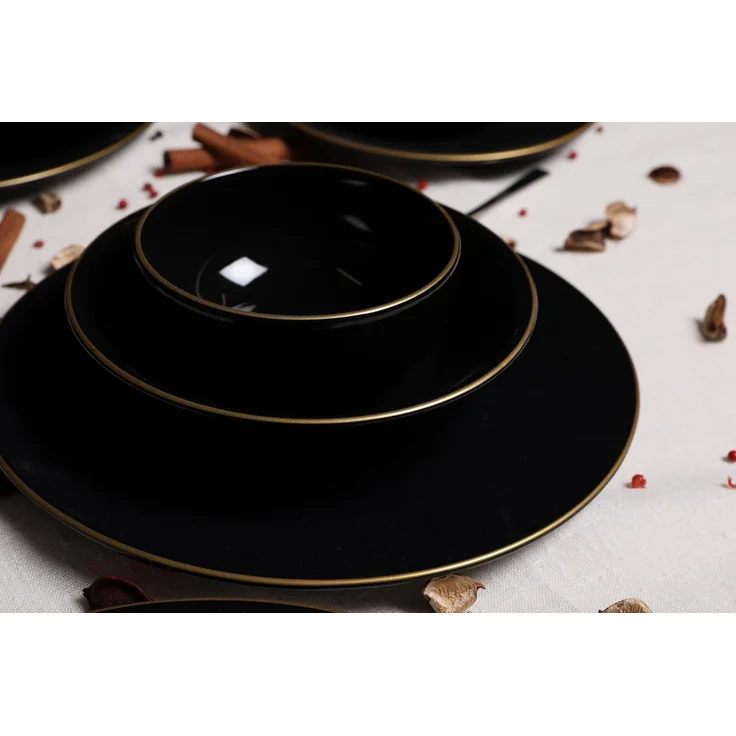 Hermia Concept Teller-Set 100% CERAMIC STONEWARE M1610 (24-tlg) – Bild 5