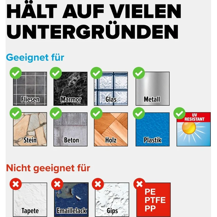 tesa Handtuchring DELUXXE Handtuchhalter ohne Bohren - 15,6 cm : 12,5 cm : 18,4 cm, selbstklebender Handtuchhalter - chrom - silber glänzend – Bild 5