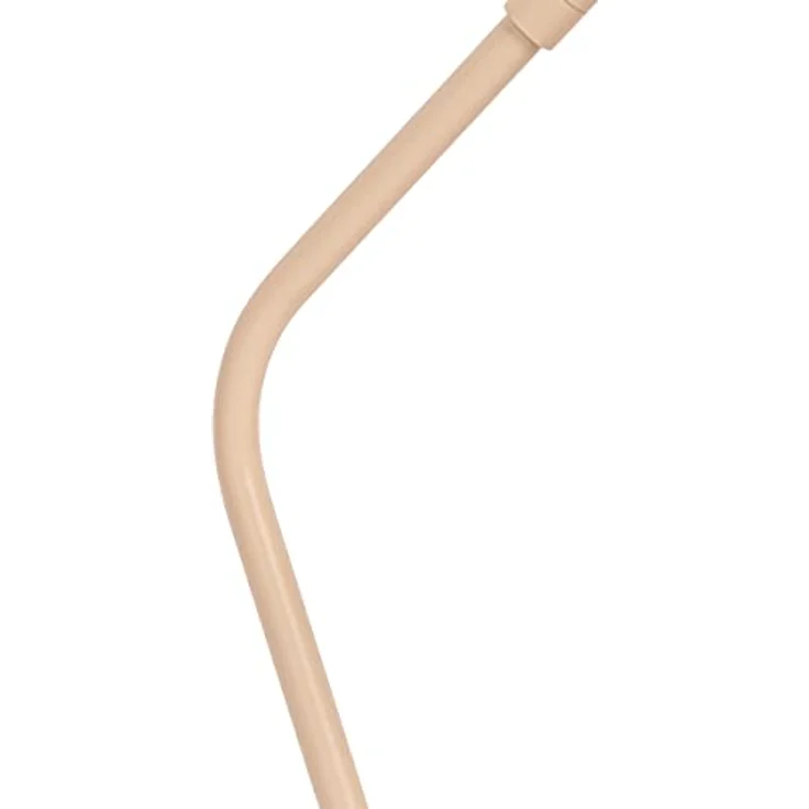 QAZQA Retro Tischlampe Milou, beige, Dimmbar, Stahl Rund, E14, LED geeignet, für Wohnzimmer und Schlafzimmer – Bild 6