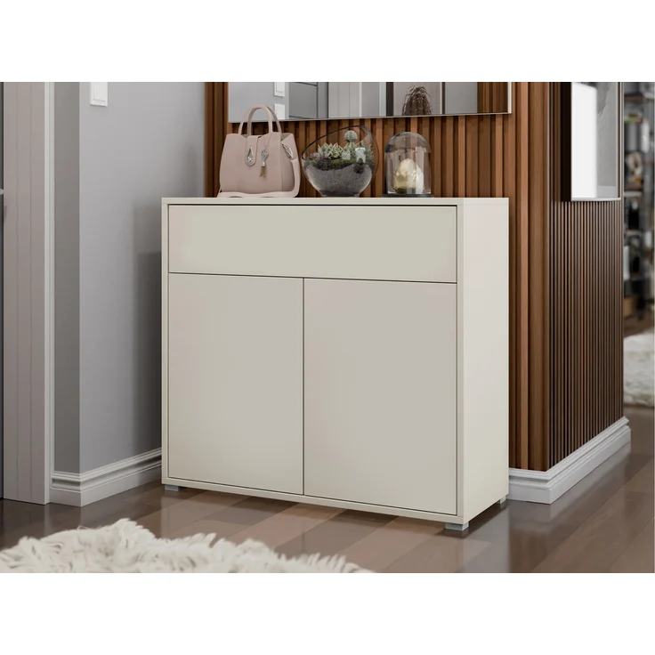 Mirjan24 'Gesita 2D1SZ' Kommode, Holz Cashmere, 93 x 100 x 40 cm – Bild 2