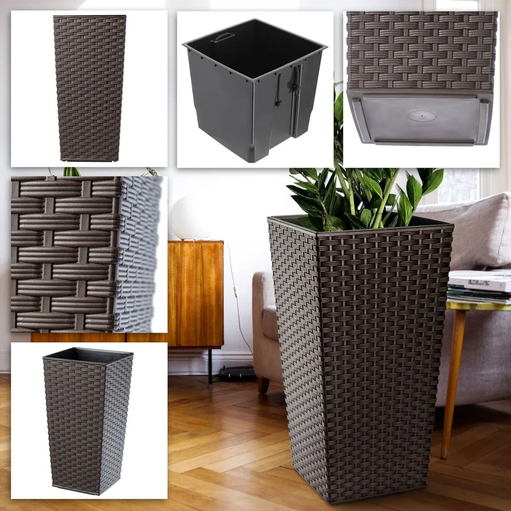 KADAX Flowerpot Blumentopf mit Einsatz, Höhe 68 cm – Bild 7