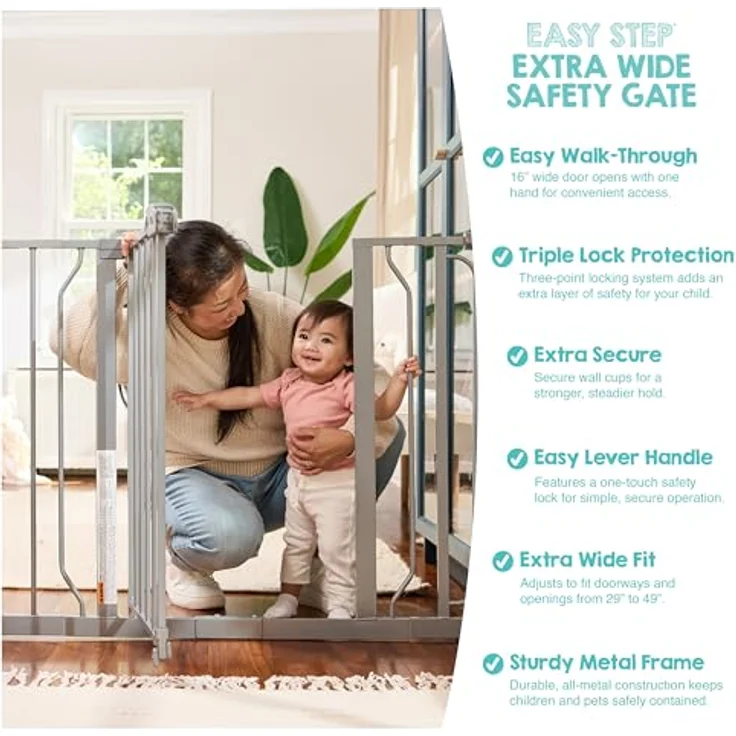 Regalo Easy Step Extra Wide Baby Gate – Bild 5