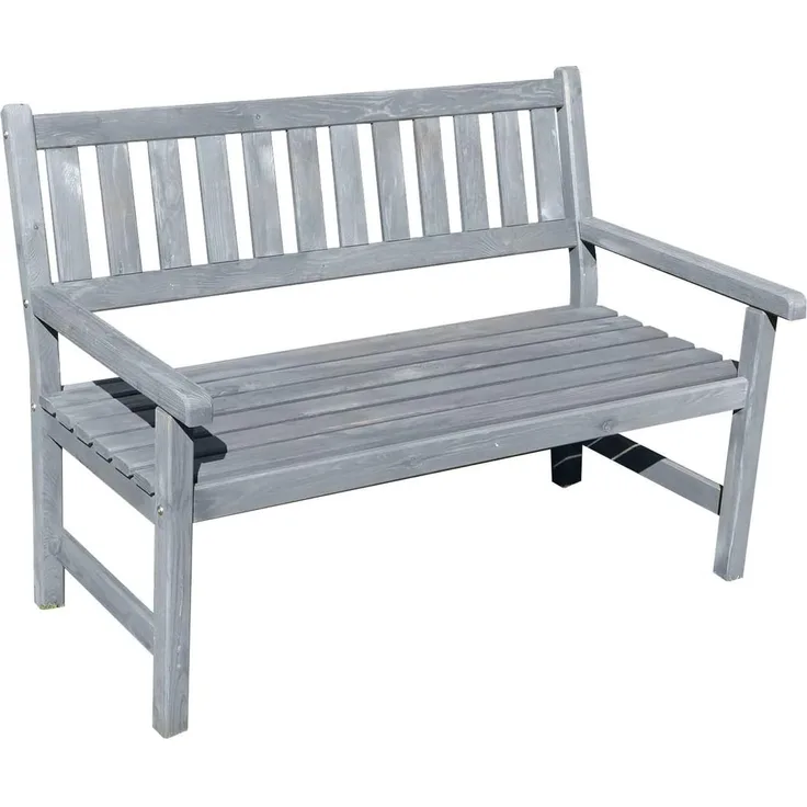 Gartenbank Johanna (grau 2-Sitzer)