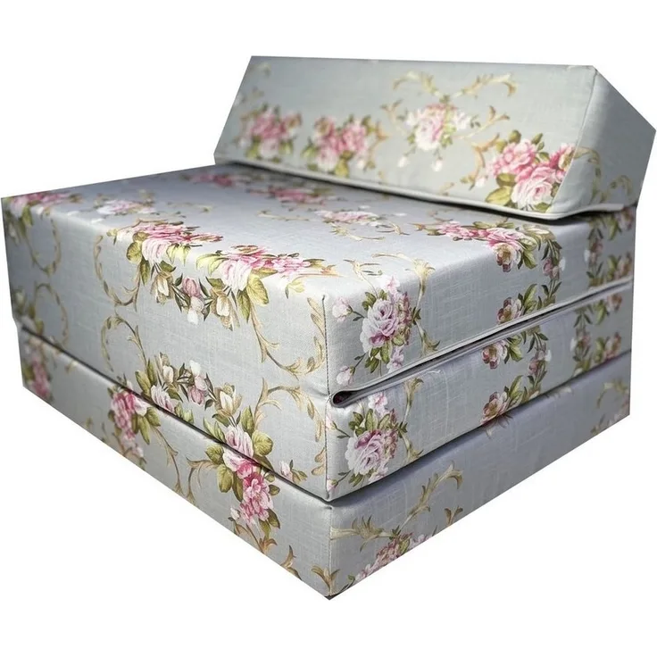 Klappmatratze Klappmatratze Gästematratze mit Kopfteil Größe 200x70x10cm, FORTISLINE