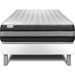 Matratzenset VITAL SPRING ZEN 120 x 190 cm Bettrahmen Kit weiß