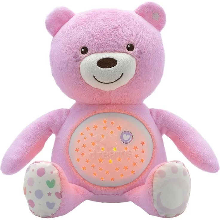 Chicco First Dreams Baby Projektor Teddybär Pink R