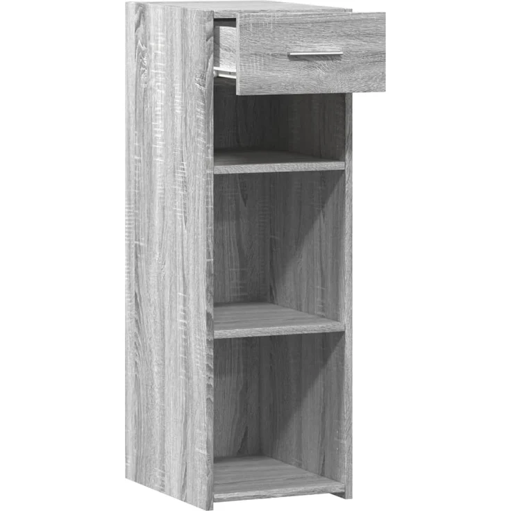 vidaXL Sideboard Grau Sonoma 30x42,5x93 cm Holzwerkstoff 846311 – Bild 7