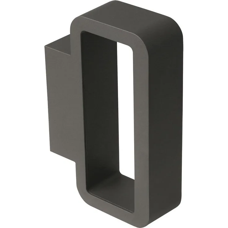 Heitronic 37421 LED Wandleuchte Juno antharzit 3000K