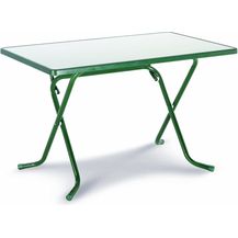 Bild für Best Scherenklapptisch eckig 110x70cm grün Gartentisch