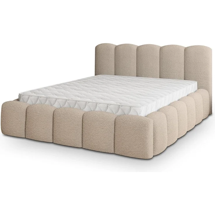 Masseno Boxbett FALINA 160x200 cm beige – Bild 5
