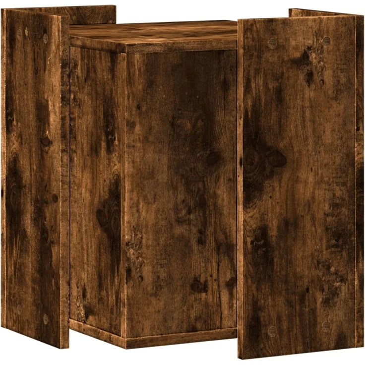 vidaXL Katzenklo Räuchereiche 42x42x51 cm Holzwerkstoff 857746 – Bild 5
