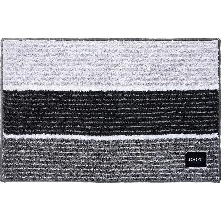 JOOP! Badteppich LINES 60x90 cm anthrazit