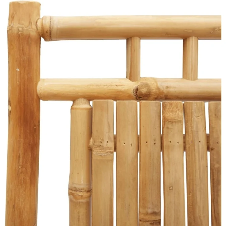 vidaXL Gartenstühle 2 Stk. Klappbar 46x66x99 cm Bambus 368037 – Bild 2