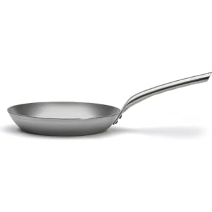 de Buyer - Bratpfanne CARBONE PLUS aus Eisenstahl - mit Rohrstielgriff aus Edelstahl - 24 cm - 5130.24, Silber – Bild 4