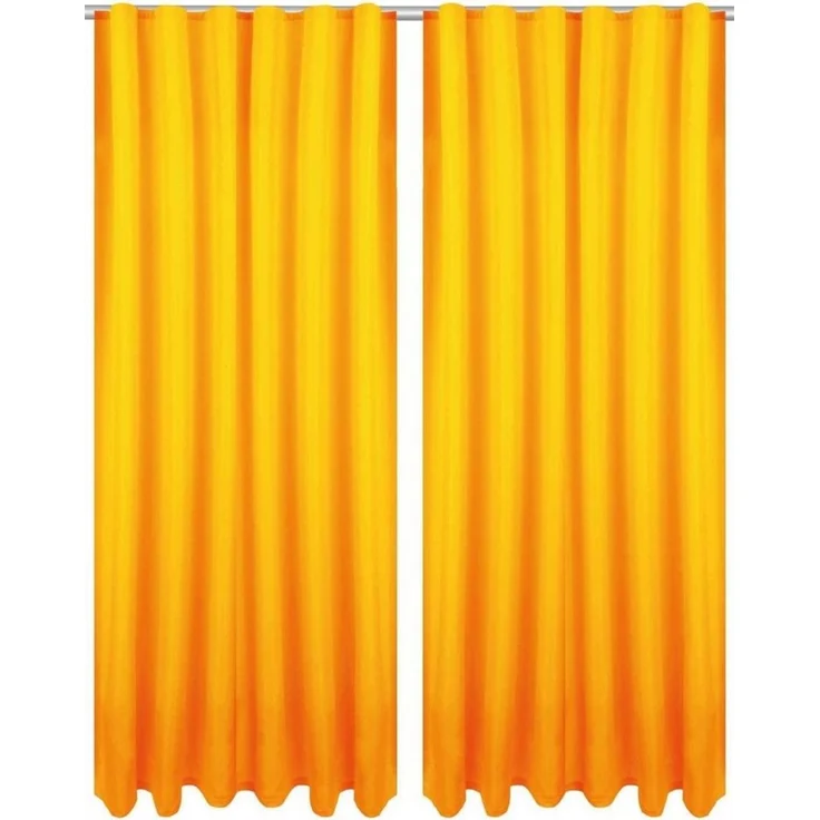 Bestlivings Vorhang "Ellen" mit Kräuselband inkl. Raffhalter (2 St), Kräuselband, blickdicht, Polyester, matter Stoff, einfarbig, waschbar bei 30°C, bügelleicht, formstabil – Bild 1