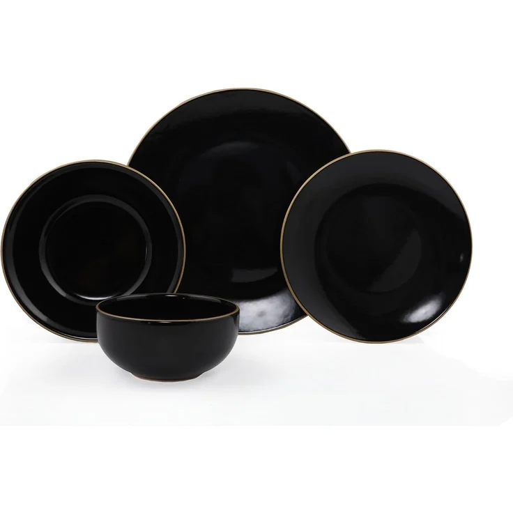 Hermia Concept Teller-Set 100% CERAMIC STONEWARE M1610 (24-tlg) – Bild 6