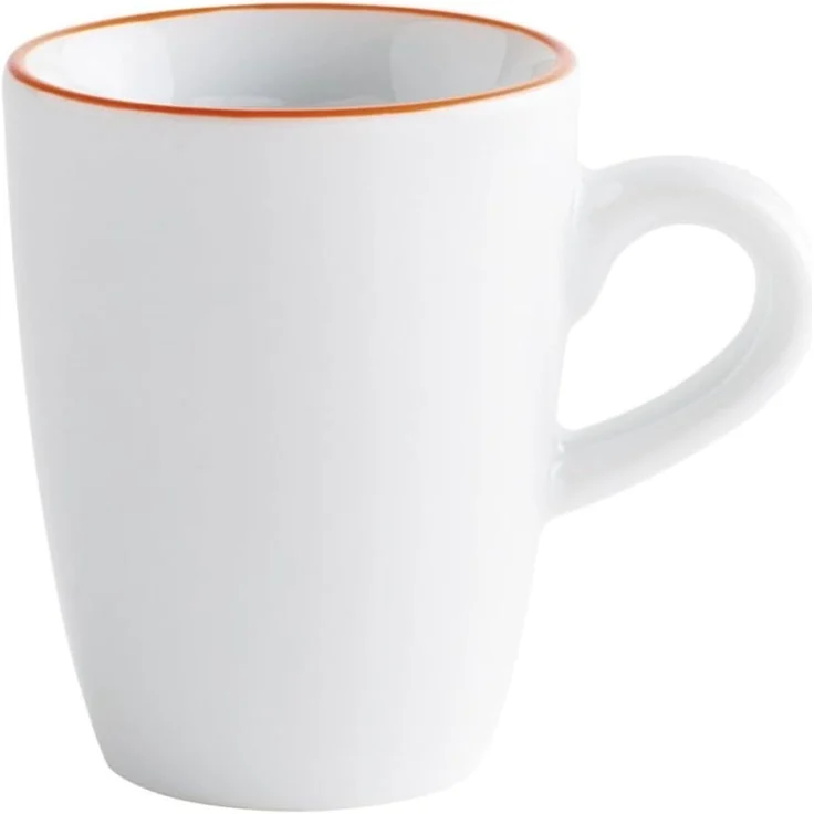 KAHLA Pronto Line Espresso-Obertasse hoch 0,10 l Line sunset orange – Bild 1
