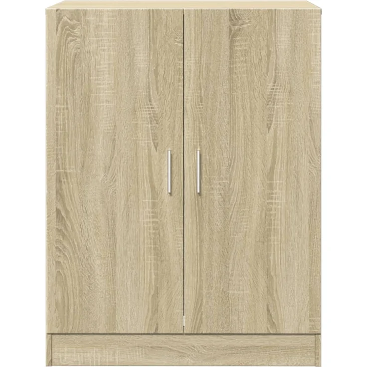 vidaXL Waschmaschinenschrank, Holz, 91,5 x 70,5 x 71,5 cm, Sonoma Eiche – Bild 4