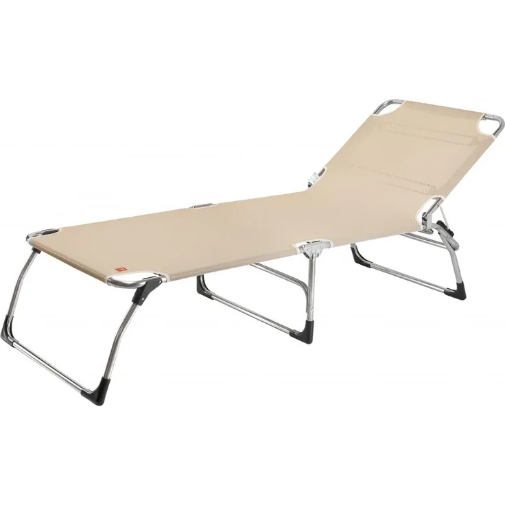 Dreibeinliege Amigo BIG aus Aluminium Taupe