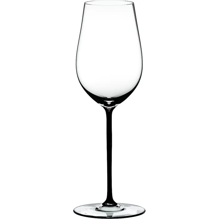RIEDEL 4900/15B FATTO A MANO Riesling / Zinfandel Weinglas - Stiel SCHWARZ