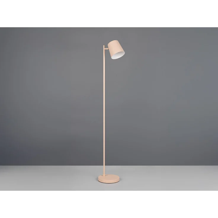 Kleine Akku Stehlampe BLAKE kabellos - dimmbar, Metall Beige, Höhe 125cm – Bild 9