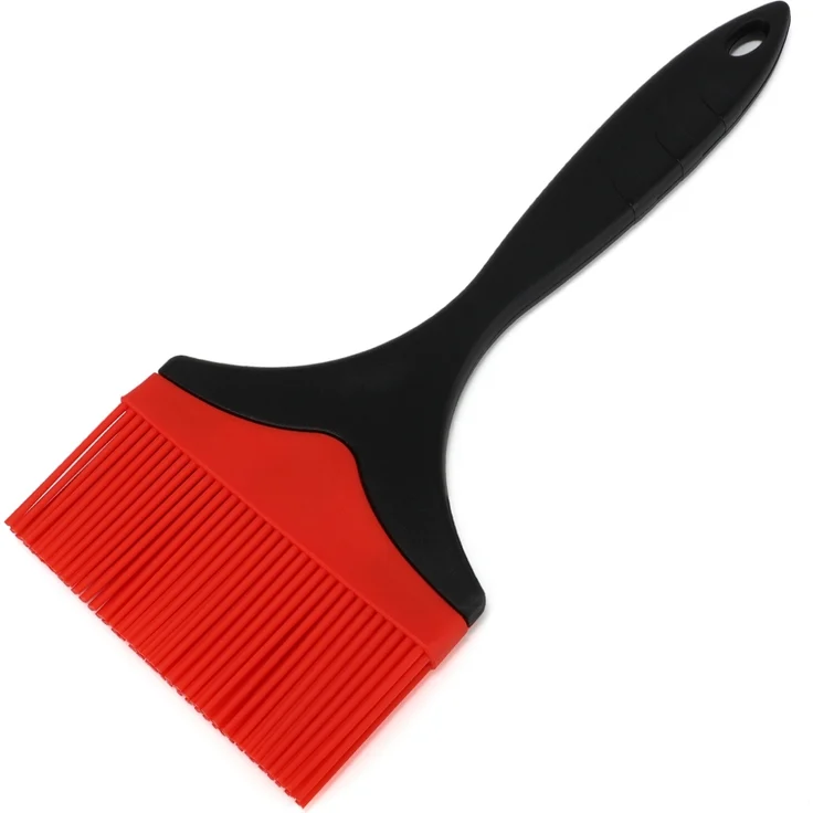 ABC Grillbürste, Pfannkuchenpinsel, Silikonölpinsel, Saucenpinsel, abnehmbarer Backölpinsel – Bild 1
