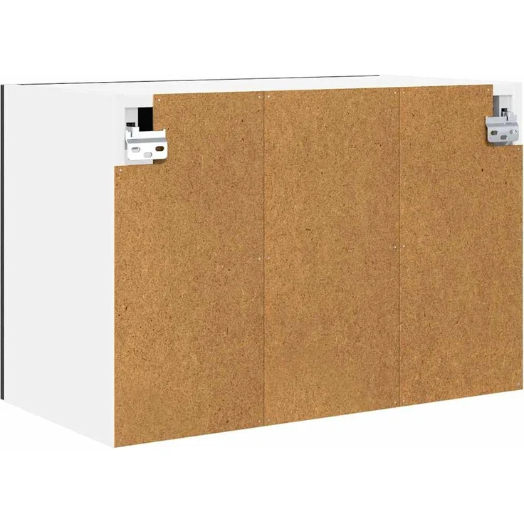 vidaXL Hängeschrank mit Tür 2 pcs Schwarz Eichen-Optik 60 x 31 x 40 cm 884213 – Bild 8