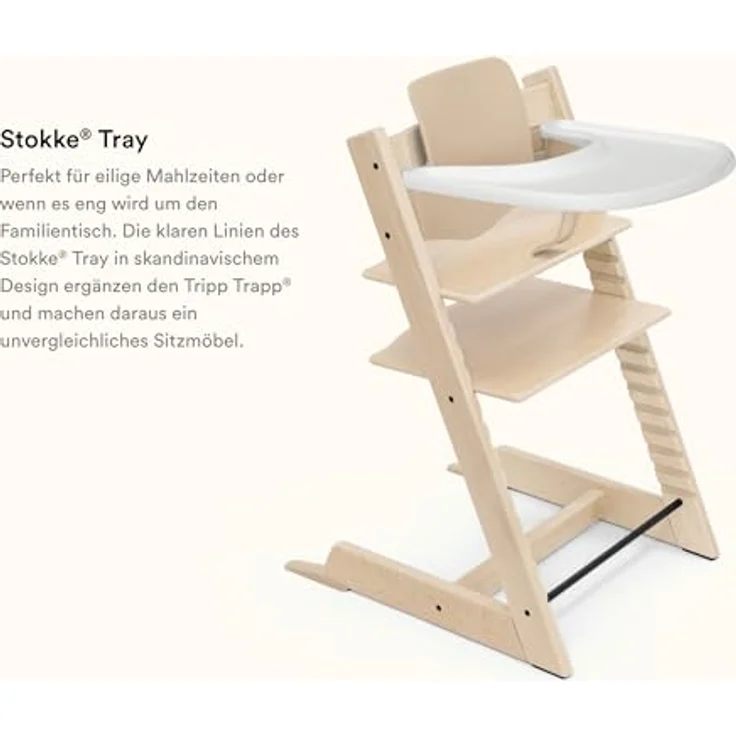 Stokke Tray für 'Tripp Trapp‘ Hochstuhl, white – Bild 4